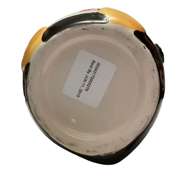 Vintage Christmas Swiss Miss Hot Cocoa Ceramic Penguin Canister Cookie Jar - Picture 8 of 10